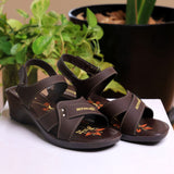 Aerowalk Women Sandals #0566 - BROWN