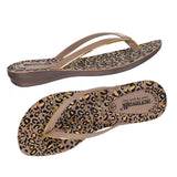 Aerowalk Women Beige Printed Slipper (11E3_SMOKE)