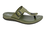 Inblu OLIVE GREEN Slipper with slip-on for male