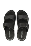 Inblu BLACK Slipper with slip-on for male