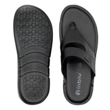 Inblu Men Black V-Shape Sandal (9741_BLACK)