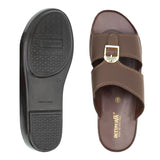 Aerowalk BROWN Slipper with slip-on for male