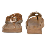 Aerowalk Women Slipper #DI58 - TAN