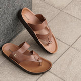 Aerowalk TAN Slipper with slip-on for male