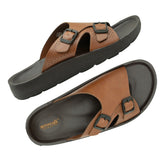 Aerowalk TAN Slipper with slip-on for male