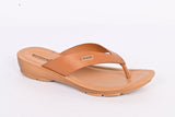 Aerowalk TAN Slipper with slip-on for female