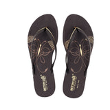 Aerowalk Women Slipper #IR20 - BROWN