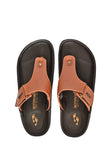 Aerowalk TAN Slipper with velcro for male