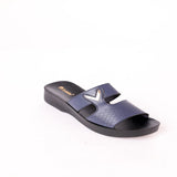 Inblu Women Blue Wedges Sandal with Embelished Upper (MR77_BLUE)