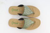 Aerowalk GREEN Slipper with slip-on for female