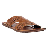 Aerowalk Men Tan Slip-On Sandal (NV21_TAN)