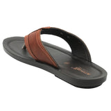 Aerowalk Men Brown Slip-On Sandal (NV21_BROWN)