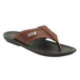 Aerowalk Men Brown Slip-On Sandal (NV21_BROWN)