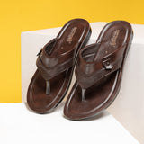 Aerowalk BROWN Slipper with slip-on for male