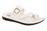 Aerowalk WHITE Slipper with slip-on for male