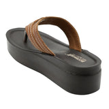 Aerowalk BROWN Slipper with slip-on for female