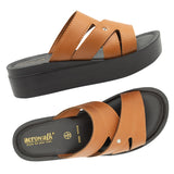 Aerowalk TAN Slipper with slip-on for female