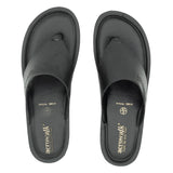 Aerowalk BLACK Slipper with slip-on for female