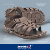 Aerowalk BROWN Sandal with slip-on for male