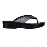 Aerowalk Women Slipper #0803 - GUN METAL